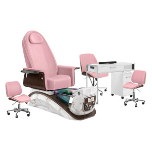 Sillón de Pedicura Portátil Profesional sin Tuberías, Sistema de Hidromasaje, Diseño Europeo Moderno y Lujoso, Salón de Belleza, Manicura y Pedicura - Product Image 4