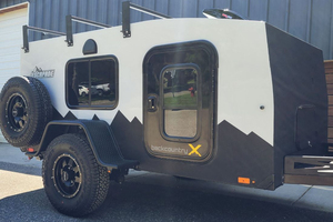 รถคาราวานอลูมิเนียมแผ่นคาราวานแบบออฟโรดสำหรับใช้ในครัวกลางแจ้ง - Product Image 5