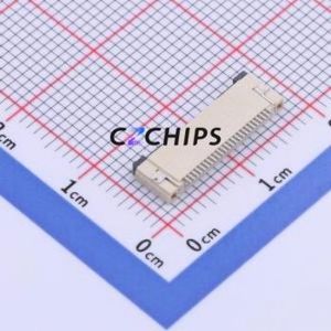 FC05-S24FCT-00 FFC/FPC Connector SMD,P=0.5mm,Horizontal Mount Connector Flip Cover Type Bottom Contact 24P 0.5mm - Product Image 2