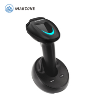 Imarcone - Lecteur de codes-barres 2D CMOS sans fil de haute qualité, QR 1D, interface USB COM, compatible Android, format A4, garantie de 2 ans, en stock