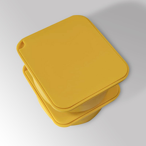 Nắp <span class=keywords><strong>Container</strong></span> Chứng Minh Cá Nhân Silicone Hộp <span class=keywords><strong>Stackable</strong></span> Lưu Trữ Đa Bánh Pizza Bột <span class=keywords><strong>Container</strong></span> Và Nắp Đậy - Product Image 2