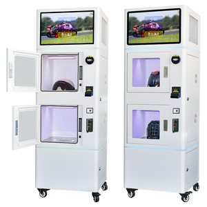 Distributeur automatique de nettoyage de casques de moto à double bac avec liquide de nettoyage anti-buée pour casques de moto et de sécurité - Product Image 4