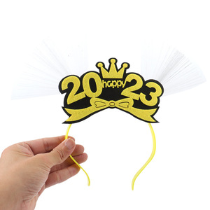 Diadema Digital de Tela con Luces LED para Fiesta, Accesorio Juvenil 23x21cm, 2026 - Product Image 5