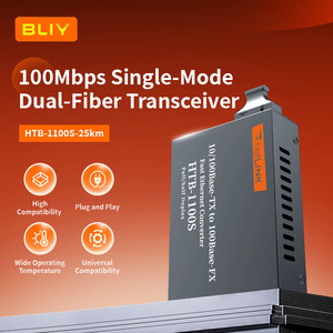 Convertidor de Medios Gigabit Ethernet 10/100/1000M RJ45 a 1000Base X SC, Conversor de Fibra Óptica, Conversión de Señal - Product Image 2