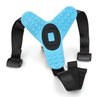 Support de fixation mentonnelle pour casque de moto pour caméra d'action GoPro