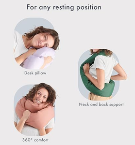 360 Adjustable Portable Wearable Travel <strong>Neck</strong> Pillow Multi-Functional Sleep <strong>Cushion</strong> for Airplane Car Desk &amp; Napping - Product Image 5