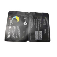 Emballage Haodong, conception d'impression personnalisée, OEM, sachet à trois côtés scellés, emballage en aluminium pour poudre, sachet en plastique