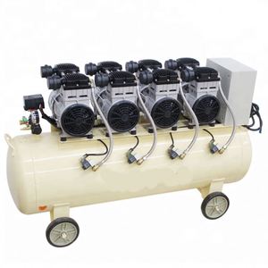Compresseur d'air industriel 2200 W, 120 L, gonfleur de pneus, pour usage dentaire, construction, industriel, domestique, pistolet de pulvérisation, silencieux - Product Image 4