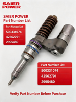 Inyector de Combustible de Alta Calidad 500331074 42562791 2995480 para Motor E46 / E48