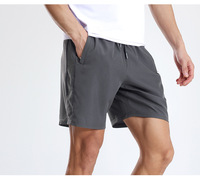 Shorts de course respirants pour hommes, longueur genou, légers, séchage rapide, shorts de sport, vêtements de fitness pour hommes, shorts d'entraînement