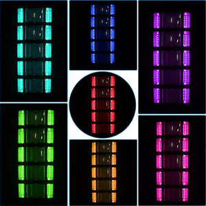 Farola Solar de 18W, IP65 Impermeable, con Sensor de Movimiento Inteligente WiFi, DMX RGB, Cambio de Color, para Jardín, Parque, Carretera, Iluminación de Paisajes - Product Image 2