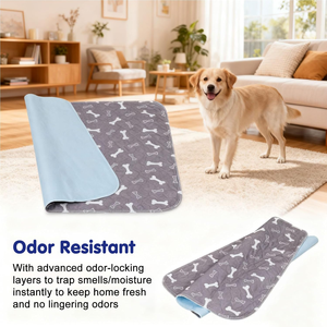 Wholesale Pet Training Supplies Washable Puppy Training <b>Pad</b> <b>Waterproof</b> Dog Pee <b>Pad</b> Reusable Pee <b>Pads</b> for Dogs and Cats - Product Image 3