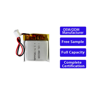 Оптовая продажа с завода: настраиваемый перезаряжаемый аккумулятор 492220 195 мАч для устройств дистанционного управления, литиевая батарея - Product Image 1