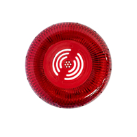 Alarma contra incendios Tanda TX7300 EN 54-3, portátil, IP, ABS, programable, direccionable, sirena estroboscópica, alcance de detección de 10-20 m para incendios