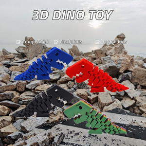 Modelo de Juguete de Dinosaurio Realista Impreso en 3D, Juguete de Animal Articulado para Niños de 7 a 12 Meses, Embalaje Original - Product Image 2