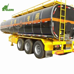 High Quality Special Truck trailer Bitumen Tanker trailer 3 Axles Heated Insulation Liquid tank semitrailer for sale