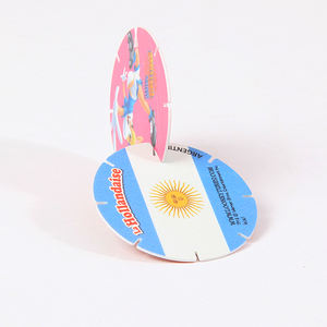 Hot New Cadeaux Promotionnels Personnalisable En Plastique Puzzle Tazo Carte Pogs Éducatif DIY Dessin Animé <span class=keywords><strong>Jouet</strong></span> pour Enfants Âgés De 2 À 4 Ans - Product Image 3