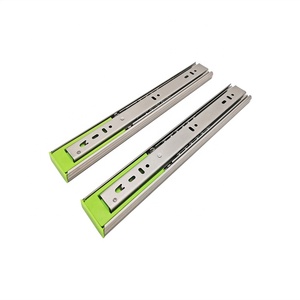 3 veces de extensión completa de cerca de Cojinete de bolas cajón de diapositivas 45Mm canal telescópico de <span class=keywords><strong>cierre</strong></span> <span class=keywords><strong>suave</strong></span> rodamiento de <span class=keywords><strong>corredera</strong></span> - Product Image 5