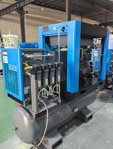 Fournisseurs d'usines chinoises - <span class=keywords><strong>Compresseur</strong></span> d'air industriel 4-en-1 avec refroidisseur, <span class=keywords><strong>100L</strong></span> - Product Image 3