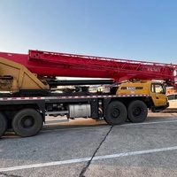 Grúa Todoterreno de Alto Rendimiento Sany STC750 con Capacidad de Elevación de 75 Toneladas, Motor Weichai, Altura Máxima de Elevación de 120 m