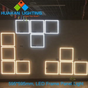 Plafond 2X2ft Cadre Led Panneau Lumineux 595*595 Nouvelle Conception 48 w 100lm/w - Product Image 6