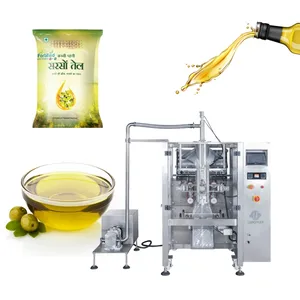 Mesin kemasan minyak bunga matahari murni Otomatis 1kg untuk mesin kemasan kantong minyak goreng
