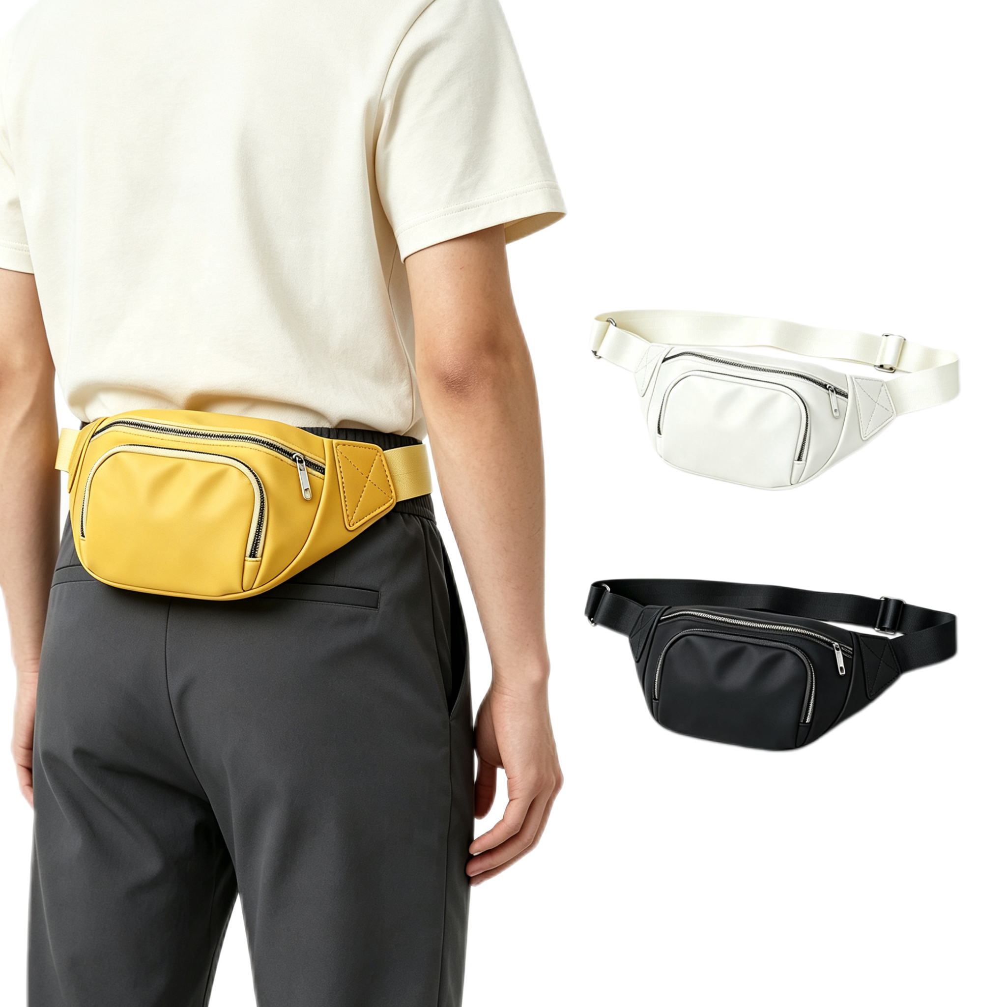 Waterproof Fanny Pack Adjustable Wide Strap