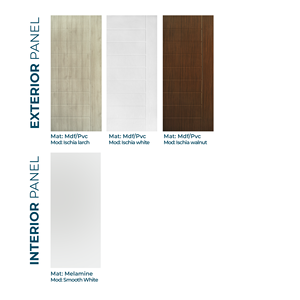 Puerta de Seguridad de Alta Calidad Estilo Moderno para la Isla de Ischia, Anti-Robo Clase 3, Certificada Anti-Intrusión, Manual, para Apartamentos, Acabada - Product Image 4