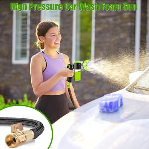 Accessoire de lavage pour <span class=keywords><strong>chien</strong></span> Pup Jet, mode pulvérisateur 8 en 1, matériau en zinc, origine Chine, buse de jardin, brosse de bain, 100cc, savon, arrosage - Product Image 5