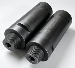 Adaptateur en acier forgé à double filetage pour la connexion de tuyaux de forage - Product Image 1
