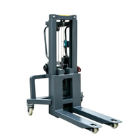 Chariot élévateur portable 1,2 m 1,6 m, capacité de levage 300 kg, auto-chargeur, télécommande sans fil, conception détachable, pour opération en allée étroite