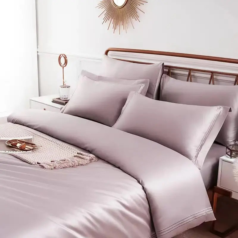 Luxury Bed Linen Breathable 1000TC EGYPTIAN COTTON BEDDING Duvet Quilt Cover Set Soft Silky Sateen Weave Cotton Sheet Set