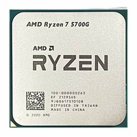 NOUVEAU CPU AMD Ry-zen 7 5700G Boîte R7 5700G 3.8GHz 8 cœurs 16 threads CPU 7NM L3 Socket AM4 PCIE 3.0 Zen 3 Processeur AMD CPU PC Gaming