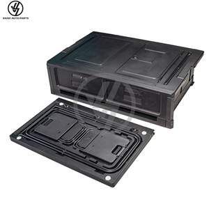 PE Trunk Metal Storage Box for Mercedes Benz G Wagon W465 G63 G500 G550 2025 Organizer Box <b>Drawer</b> Foldable Table Kit Interior - Product Image 2