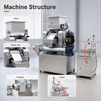 Machine d'extrusion de savon à petite échelle DDCT-100, conception compacte pour les tests d'échantillons afin de garantir la qualité des échantillons