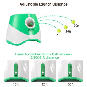Lanzador de Pelotas de Tenis para Mascotas, Juguete Automático de Plástico para Perros, Máquina de Pinball para <span class=keywords><strong>Border</strong></span> <span class=keywords><strong>Collie</strong></span> - Product Image 3