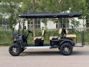 Carrito de <span class=keywords><strong>Golf</strong></span> Eléctrico de 6 Plazas a Precio Económico, con Neumáticos Todoterreno y Batería de 72V - Product Image 2