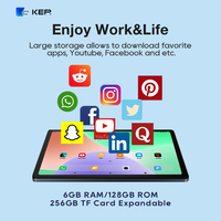Tableta KEP/Leaderhub de 10.36 Pulgadas, Android 13, RAM de 8 GB, ROM de 128 GB, Pantalla FHD de 1200*2000