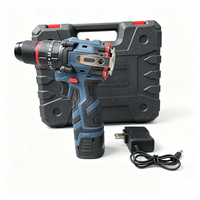 Perceuse à percussion sans fil haute performance avec moteur sans balais de 10 mm, 40 Nm, 21 V, vitesse variable pour usage industriel et domestique