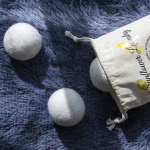 100% Handmade Wool <b>Dryer</b> <b>Balls</b> <b>Dryer</b> Wool Felt <b>Balls</b> Organic Natural Fabric Soft Reusable Durable Eco-Friendly 40G - Product Image 5