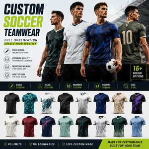 Équipement de football personnalisé pour les clubs et les écoles |   Maillots, shorts et chaussettes d'équipe personnalisés |   Commandes à faible minimum - Product Image 5