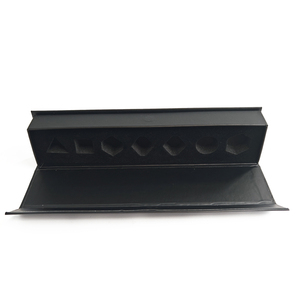 Boîte de rangement pour dés polyédriques de <span class=keywords><strong>jeu</strong></span> de société Dungeons and Dragons, boîte à dés rectangulaire personnalisée en gros - Product Image 6