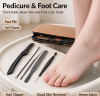 Kit de Voyage Multifonctionnel pour Soins Personnels, Manucure et Pédicure, 24 Pièces, Ensemble de Coupe-Ongles en Acier Inoxydable, Idéal pour les Cadeaux de Mariage