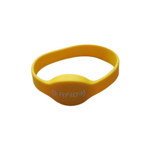 <span class=keywords><strong>Bracelet</strong></span> RFID en <span class=keywords><strong>silicone</strong></span> vierge pour carte de données, carte d'identité pour accès sans contact aux clubs de fitness - Product Image 3
