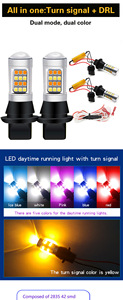 Clignotant LED bicolore DRLBA15S T20 7440 2835 42SMD Clignotant LED DRL à commutation - Product Image 5