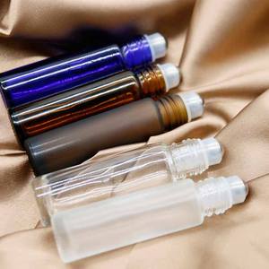 Botol rol untuk minyak esensial 5ml <span class=keywords><strong>10ml</strong></span> 15ml botol Roll on kaca dengan tutup bambu untuk minyak esensial - Product Image 5