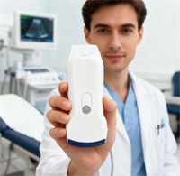 Ultrasound Color Doppler Probe cembung untuk peralatan medis Obstetri pembaca Ultrasound pemindai Foetal Doppler