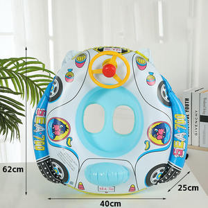 Personnalisé Pour Adultes Piscine Eau Enfants Cou <span class=keywords><strong>Gilet</strong></span> Bras Anneaux Siège Flotteurs Gonflable Avion Ride-On Bébé Flottant Anneaux De Natation - Product Image 2