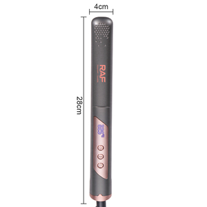 เครื่องหนีบผม RAF 38W พร้อมระบบควบคุมอุณหภูมิแบบดิจิตอล แผ่นเคลือบเซรามิก สำหรับจัดแต่งทรงผมที่บ้านทุกวัน - Product Image 4