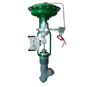 Шаровой клапан, жидкость, кислород, газовый корпус, материал MONEL 400, Пневматический шаровой клапан